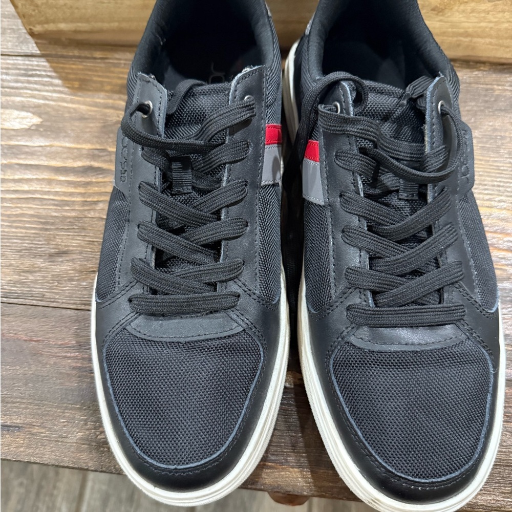Joe's Jeans Black and Red Men's Sneakers